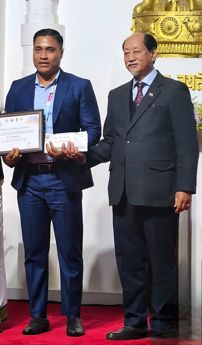 Warmest birthday greetings to our Hon’ble Chief Minister of Nagaland
Sir, your visionary leadership &amp; tireless service continue to inspire hope &amp; progress across our State. May God bless you with good health &amp; wisdom as you lead Nagaland toward greater peace, unity &amp; prosperity.
