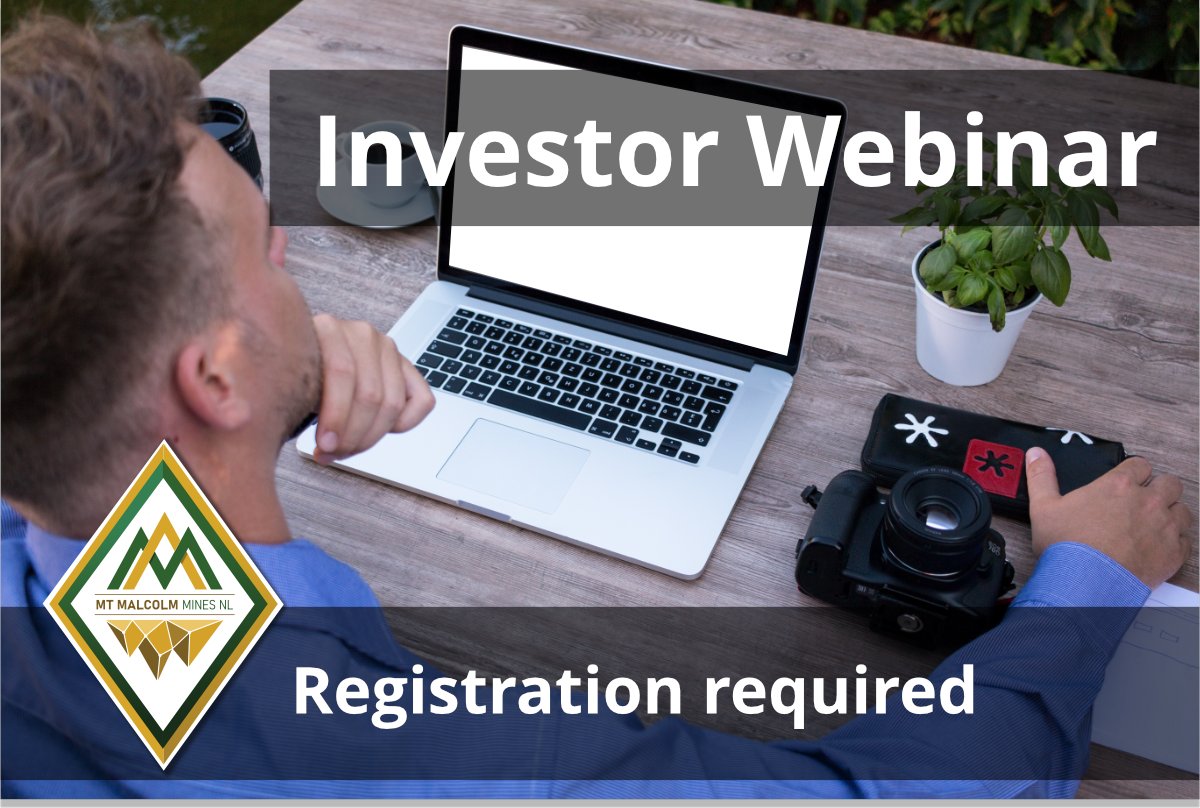 M2M_NL's tweet photo. 🚨 Investors: Join our Investment Webinar 
📅 13th Nov| 🕒11am AWST    2pm AWST
✅ Strategy, financials &amp; live Q&amp;A with leadership
Registration required 👉 https://t.co/2Z8ullssje
Secure your spot now!
#InvestWithUs #MtMalcolmMines https://t.co/4pjHFZd6gM
