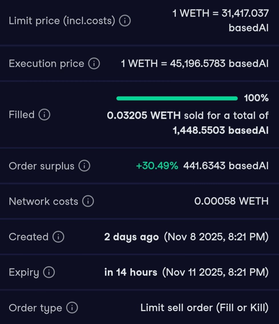Bought more $BasedAI