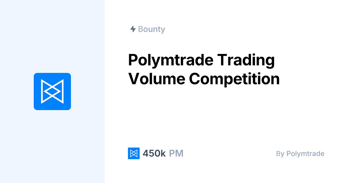 polymtrade's tweet image. Trading Contest is Live 🏆

The Leaderboard page is done — polym.trade/leaderboard

Database has been reset, meaning all trading volume tracking starts from now.

And exactly one week from today, we’ll reward the two top traders.

Submit your entry and start climbing the ranks —…