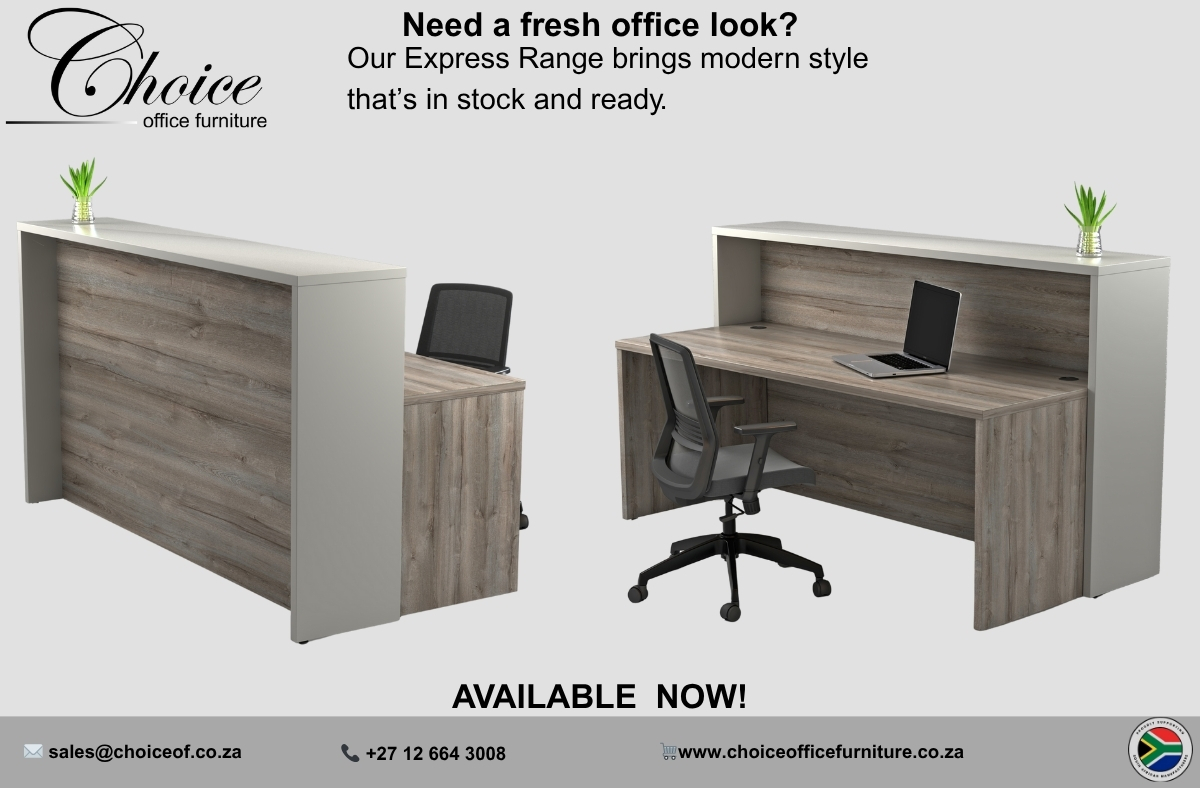 COFurnitureSA's tweet image. Express Desks

Stylish and practical, our Express Desks in Sanctuary and Castle Grey are in stock and ready to install. 
Upgrade your workspace instantly.

 sales@choiceof.co.za
 choiceofficefurniture.co.za/work-done/

#ChoiceOfficeFurniture #WorkspaceSolutions
 
choiceofficefurniture.co.za