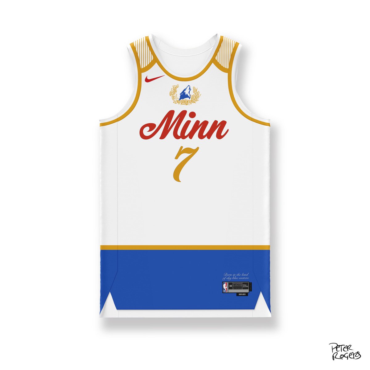 petemrogers's tweet image. designing a new timberwolves jersey after every win 🐺

record: 7-4