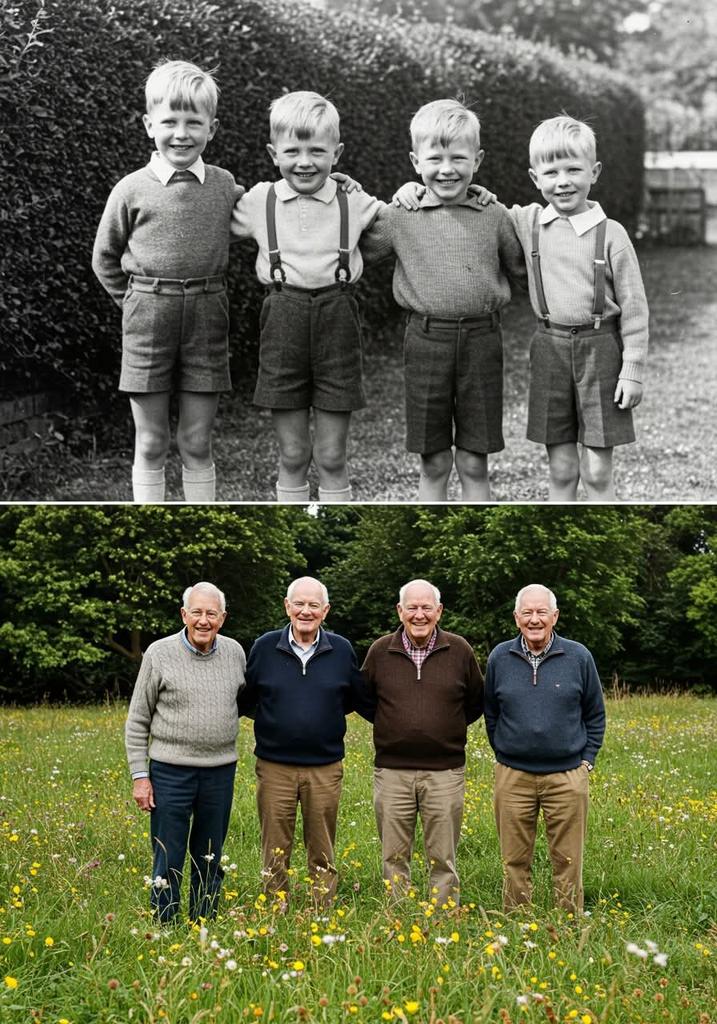 LailaArtistx's tweet image. We have been together for 75 years, and all four brothers are still alive. We would be very grateful for a simple greeting.
