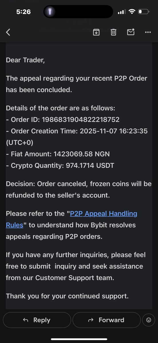 sodiq797's tweet photo. @Bybit_Official all thanks to Bybit support team, they responded and my coin was refunded #bybit #Bybit #BybitSpot #Everyone https://t.co/jlWryyVlR1