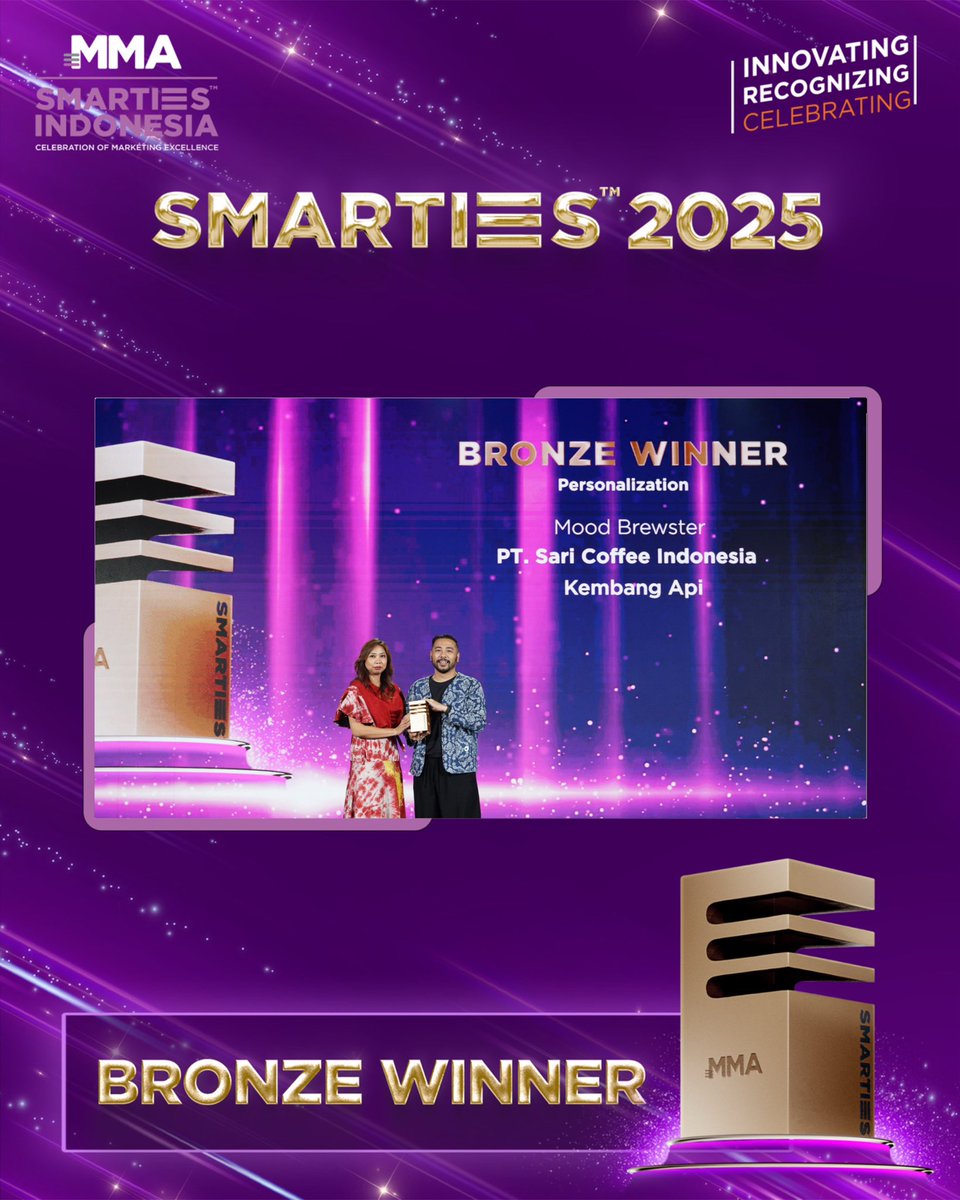 Every mood deserves its own cup, and we’re thrilled that Mood Brewster just brought home the Smarties Award for Personalization, the category recognizes campaigns that achieve excellence in delivering highly customized content to consumers, leveraging data and technology to