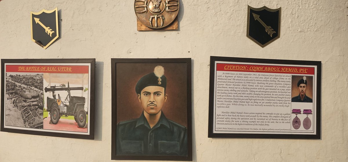 MajDPSingh's tweet photo. Asal utar
Khemkaran
1965
CQMH Abdul Hamid, PVC(P)
So many Patton tanks were destroyed by @adgpi that the village got it's nick name as Patton village.
@OfficialDGISPR remember that? 😄😄💪🇮🇳 https://t.co/edUBZwI5Yf