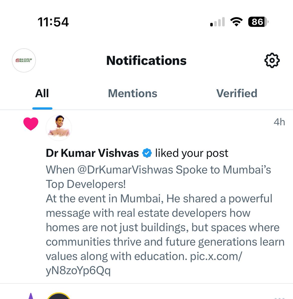 Thank you sir <a href="/DrKumarVishwas/">Dr Kumar Vishvas</a> 
Always a pleasure listening to your wise words 🙏
Indeed, Vastu impacts our lives deeply not every house benefits everyone. 🏡
Stay aware &amp; educated while choosing your home. #realstateofrealestate #credaimchi #naredco #mahavastu 
 #PositiveEnergy