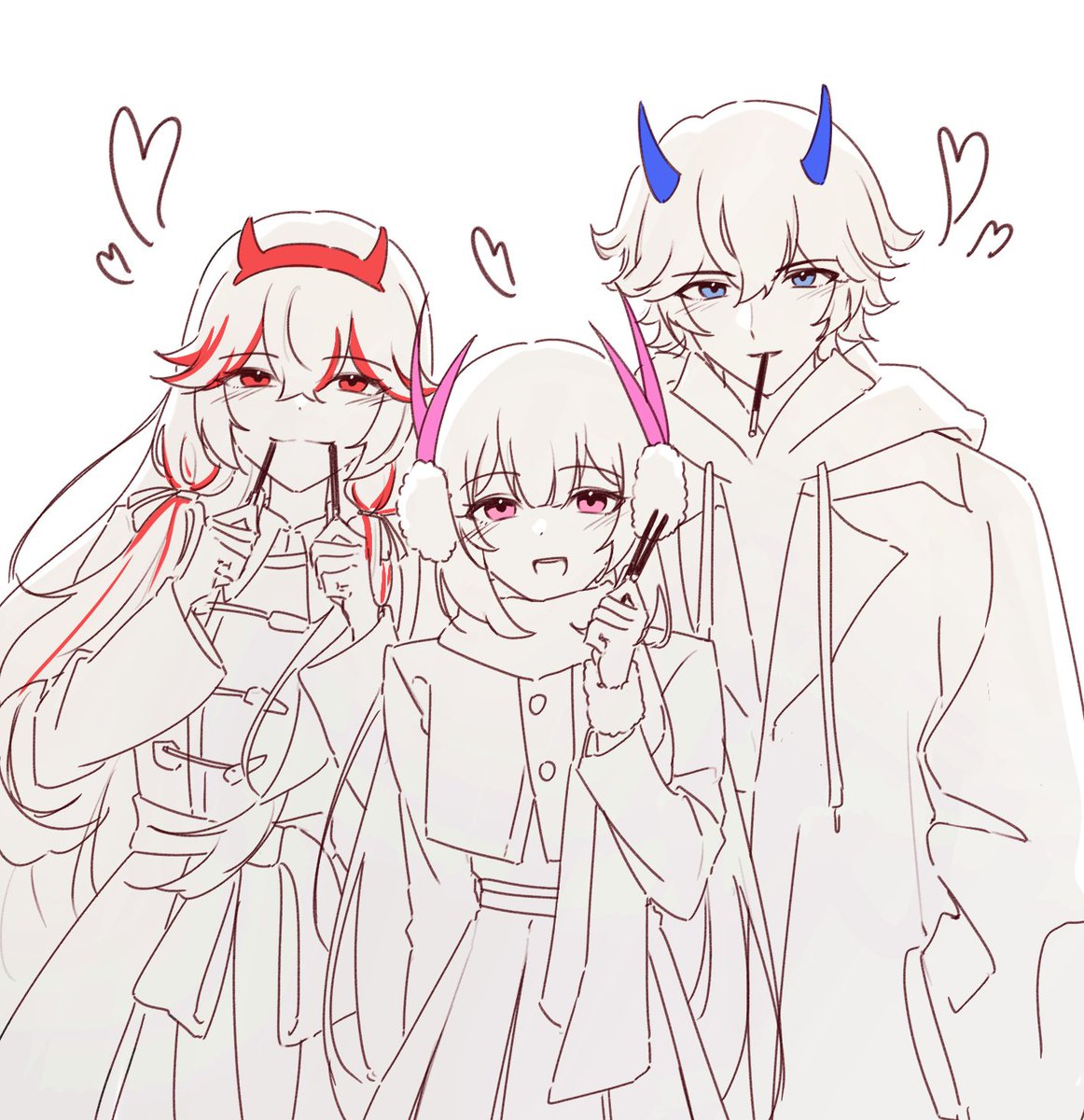 ~빼빼로레이븐~
#퍼니싱 #パニグレ #战双帕弥什 #PGR #punishinggrayraven