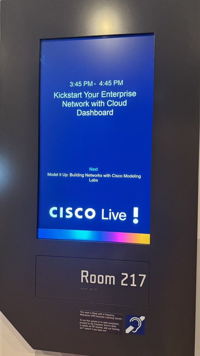 rogue_router's tweet image. Next up at five. Tired of boring networks that don’t do anything.  Want to put some apps and data collection on your network?  

Cisco Modeling Labs gives you the tools to make it happen.  BRKOPS-1104 shows you how to Model it Up! #ciscoliveapjc