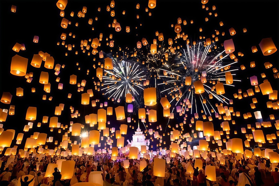 AsiaKingTravel's tweet photo. Découvrez #YiPeng et #LoyKrathong, deux festivals de lumière uniques qui illuminent la #Thaïlande chaque novembre lors d’un #voyage féerique
---------------------------------
👉https://t.co/HU6KrsSjpR https://t.co/XbhBpPPKsC