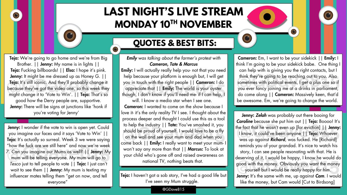 GDave | BBUK Summaries tweet media