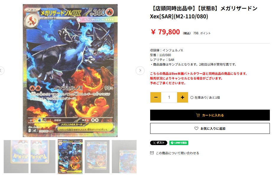 もちおもちさん専用 リザードンXex のおまけ もちおもちさん専用