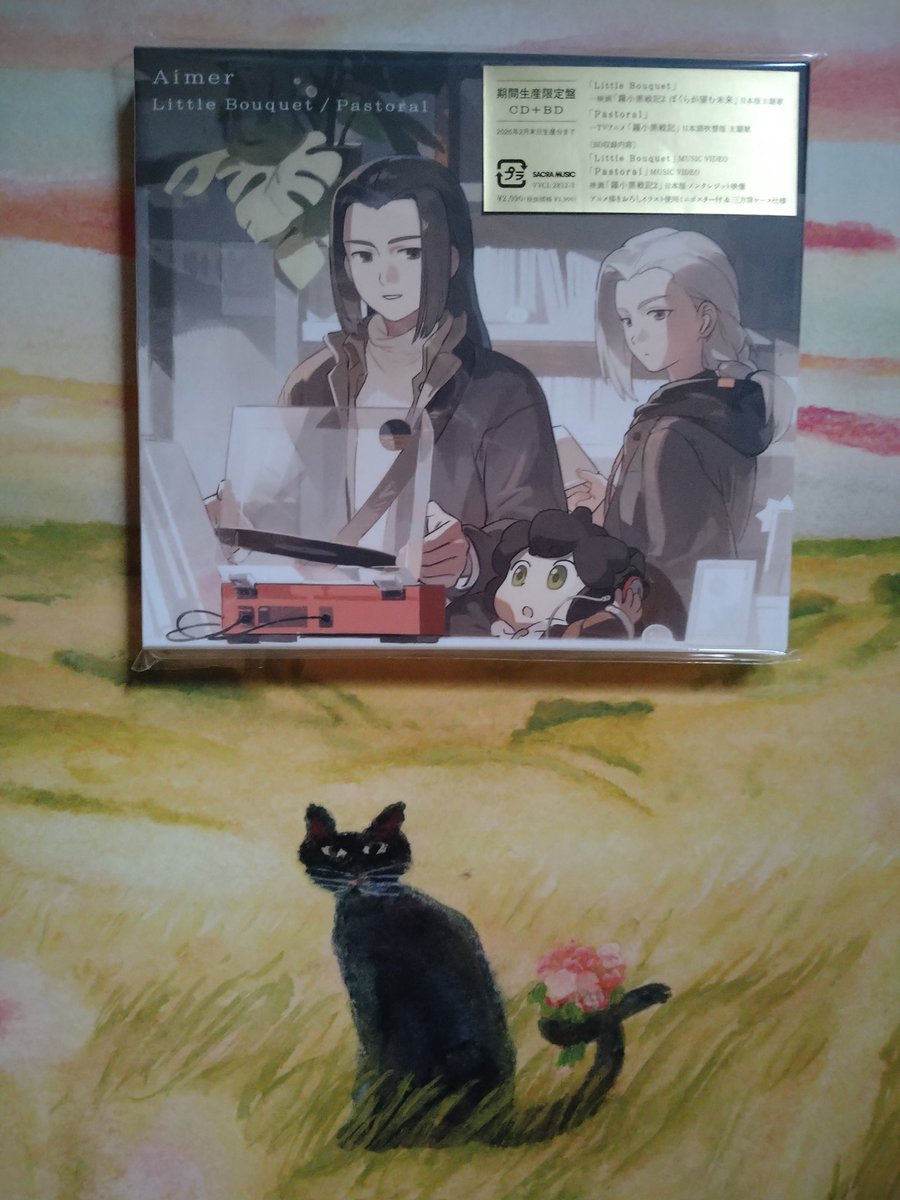 aimer_only_ONE's tweet photo. フライングゲット┐( ∵ )┌

 #Aimer https://t.co/JdHuy0ma9G
