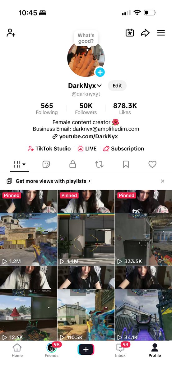 Reached another milestone! 50k on TikTok, couldn’t be more grateful for all the support 🥹❤️