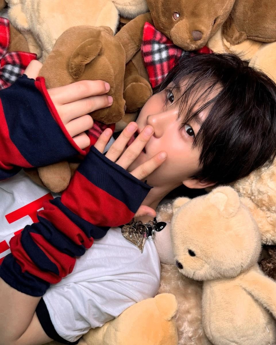 ddaengjjun's tweet photo. teddy bears and daengren🧸 https://t.co/N6Ja8rEVLx