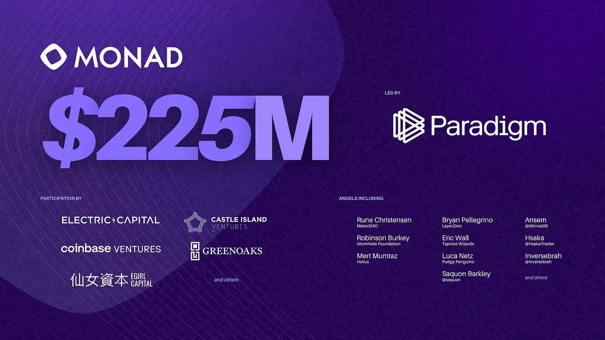 coinlize's tweet photo. MONAD - DỰ ÁN LAYER1 ĐANG CÓ CÁCH LÀM TOKENOMICS SIÊU THÚ VỊ MÀ CHÚNG TA CẦN PHẢI BIẾT

1. Tóm tắt nhanh

#Monad là một blockchain #Layer1 với khả năng tương thích hoàn toàn với Ethereum (EVM-bytecode & RPC API) — tức là các smart contract Solidity, công cụ hiện có có thể chuyển sang Monad mà không hoặc ít chỉnh sửa.
Mục tiêu: xử lý số lượng giao dịch rất lớn (10.000 TPS) với độ trễ thấp, thời gian block và finality được cải thiện mạnh so với Ethereum hiện tại.
Được xây dựng bởi đội ngũ có kinh nghiệm trong trading hệ thống và latency thấp — theo thông tin, các Founder trước đó làm ở #Jumptrading
Dự án đã có testnet hoạt động, đang chuẩn bị/hoặc đã gần mainnet.

2. Công nghệ / điểm nổi bật

Parallel Execution: Thay vì xử lý giao dịch tuần tự (như phần lớn EVM chains hiện tại), Monad sử dụng execution song song, cho phép nhiều giao dịch được xử lý cùng lúc mà vẫn đảm bảo kết quả cuối giống như EVM chuẩn.
Finality & throughput cao: Theo thông tin, Monad hướng tới ~10.000 TPS, thời gian finality dưới 1 giây, khối được xác nhận nhanh.
EVM-compatibility hoàn toàn: Bytecode tương thích, sử dụng các công cụ như MetaMask, Foundry… mà không cần thay đổi lớn.
Cấu trúc hạ tầng thấp yêu cầu phần cứng hơn: #Monad quảng bá rằng phần cứng “consumer-grade” cũng có thể tham gia, hỗ trợ phân quyền tốt hơn Monad

3. Ecosystem & tiến độ

Testnet đã ra mắt và có nhiều dự án tham gia ecosystem như DeFi, GameFi, RWA (Real-World Assets) trong số các giao thức được liệt kê trên trang ecosystem của Monad.
Có thông tin cộng đồng về “mainnet sẽ ra mắt” vào khoảng cuối 2025. Ví dụ: bài viết nói có thể vào 30 tháng 9 2025 là ngày tiềm năng cho mainnet.
Hỗ trợ từ các đối tác hạ tầng / oracle: ví dụ trang Messari ghi nhận rằng khi mainnet, sẽ có sẵn integration với Chainlink (Price Feeds, Data Streams) từ ngày đầu.

4. Tokenomics & huy động vốn
Dự án đã huy động vốn lớn: ví dụ thông tin từ CryptoRank cho thấy tổng huy động khoảng $244 triệu.
Theo thông tin rò rỉ/đồn đoán: tổng cung dự kiến khoảng 100 tỷ MON (chưa chắc chính thức) khi mainnet.
Khi ra mắt Monad Public Mainnet, dự kiến ​​khoảng 10,8 tỷ token MON (10,8%) sẽ được mở khóa và lưu hành công khai, nhờ vào việc phân phối thông qua đợt bán công khai Monad và chương trình Airdrop MON. Các token này có thể được triển khai miễn phí cho các hoạt động trên giao thức Monad. Dự kiến ​​khoảng 38,5 tỷ token MON (38,5%) sẽ được phân bổ cho Phát triển Hệ sinh thái; các token này được Quỹ Monad mở khóa và quản lý. Tổng cộng, khoảng 49,4 tỷ token MON (49,4%) sẽ được mở khóa vào Ngày 1 của Monad Public Mainnet.

=> Như vậy chúng ta có thể nhanh chóng nhìn thấy phần thú vị nhất ở dự án này đó là khoản tokenomics của nó có những điều rất đặc biệt mà những nhà đầu tư sớm hay muộn cũng đều phải nên biết... Nhưng dù cung lưu thông ban đầu lớn như vậy nhưng ít nhất là dự án làm rất minh bạch😂
Chúng ta hãy cùng đón chờ xem dự án khi list sàn sẽ có màn lái giá như thế nào!!!