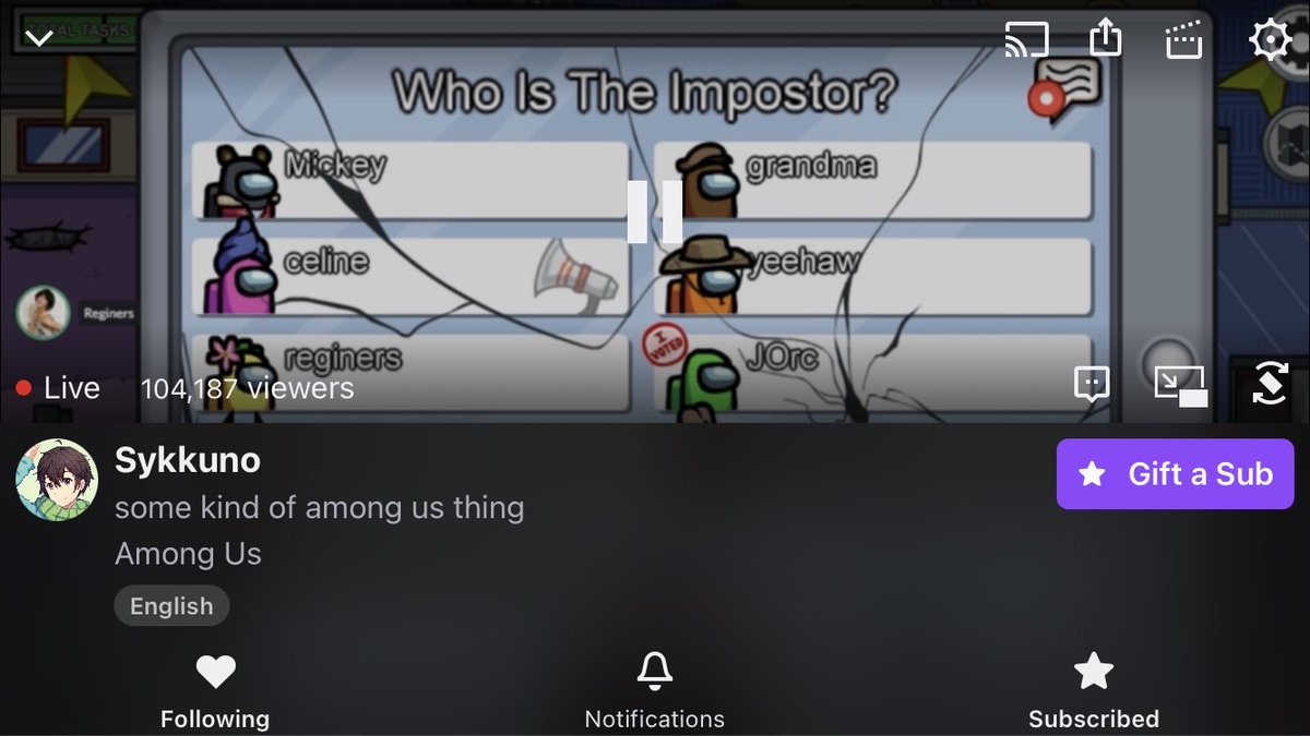 wistfulsapling's tweet photo. >Opens Twitch
>Sees Sykkuno playing GTA RP and opens stream
>Hears Ellum
>Close Twitch
For someone who shades his friends for not being real gamers/streamers for not streaming everyday he sure likes to do the same rinse and repeat streams. Only 2k in RP and Among Us you fell off https://t.co/OAxU4xBawP