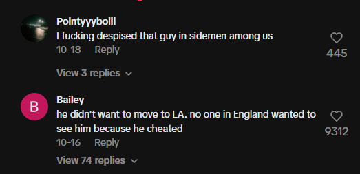 wistfulsapling's tweet photo. Only reason you guys keep around is because he’s a shameless clout chaser who begs bigger streamers to join his lobbies. He has more haters than viewers and gives people weird fake vibes. He’s just like Fedmyster/Mizkif clout driven frat bros. Not even Poki's PR can save his rep. https://t.co/HEhNbRispo