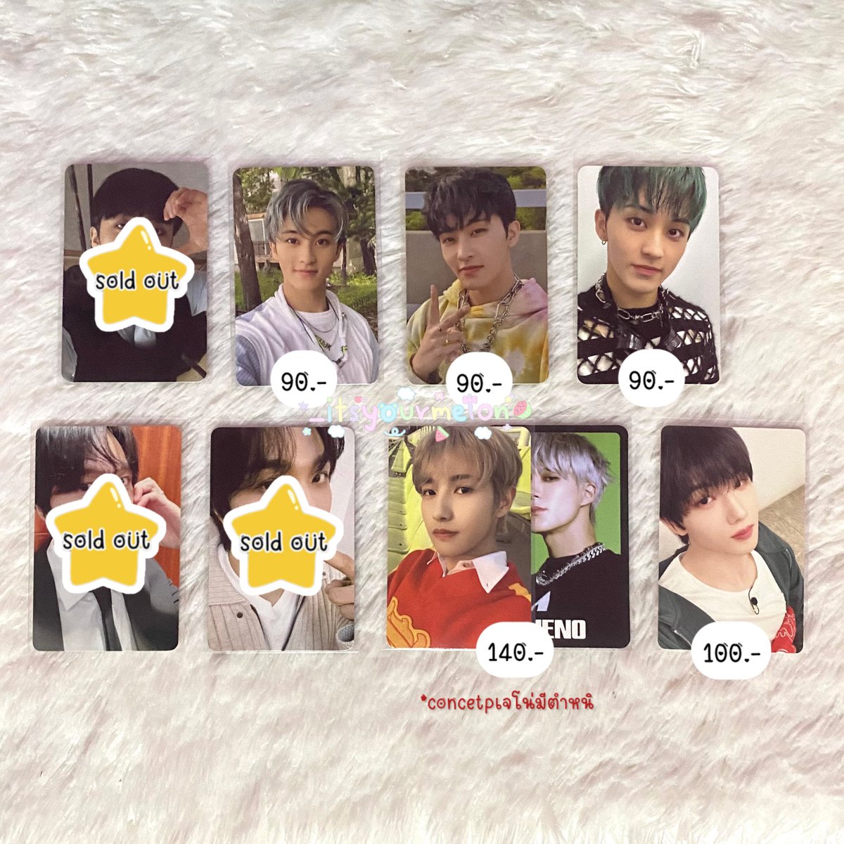 _itsyourmelon's tweet image. 🫐 พร้อมส่ง

• การ์ด แจฮยอน อินจุน เจโน่ จีซอง แฮชาน แทยง จองอู
🛒 ราคาตามภาพรวมส่ง

📫 สนใจ dm / mention
#ตลาดนัดnct #ตลาดนัดnctdream