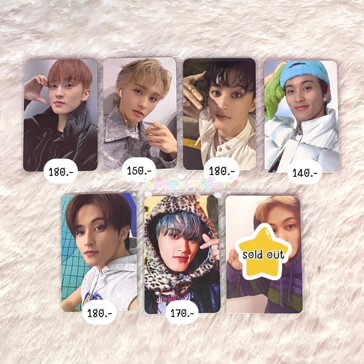 _itsyourmelon's tweet image. 🫐 พร้อมส่ง

• การ์ด แจฮยอน อินจุน เจโน่ จีซอง แฮชาน แทยง จองอู
🛒 ราคาตามภาพรวมส่ง

📫 สนใจ dm / mention
#ตลาดนัดnct #ตลาดนัดnctdream