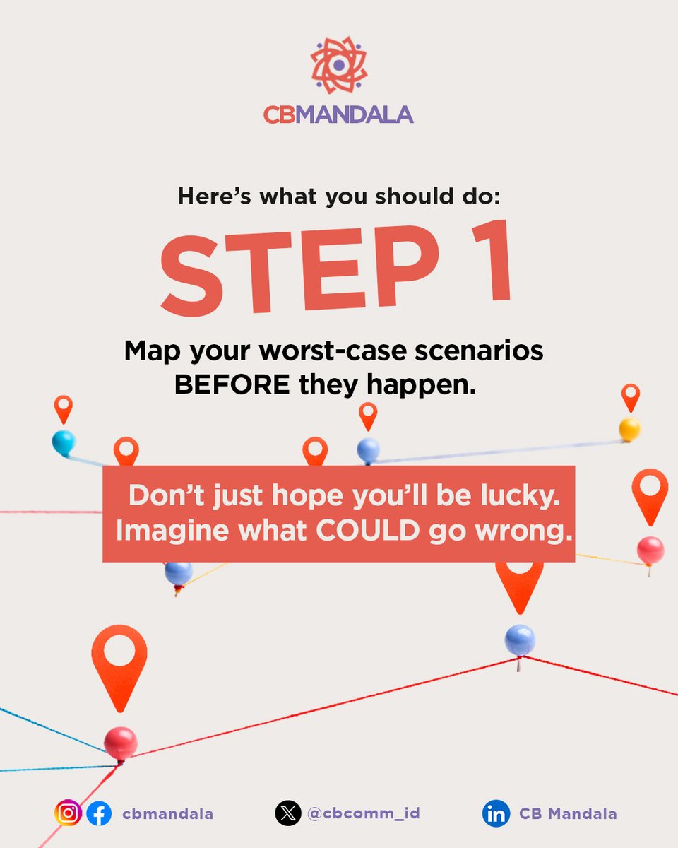 When your brand faces a storm, will you panic or perform? 🌪️
 Most CEOs react. The best ones plan.
 Here’s how to build a crisis comms strategy that saves reputations — and careers. 👇
#PRagency #CBMandala #LifeasPR #CBstories #Leadership #Reputation #BrandTrust #CrisisReady