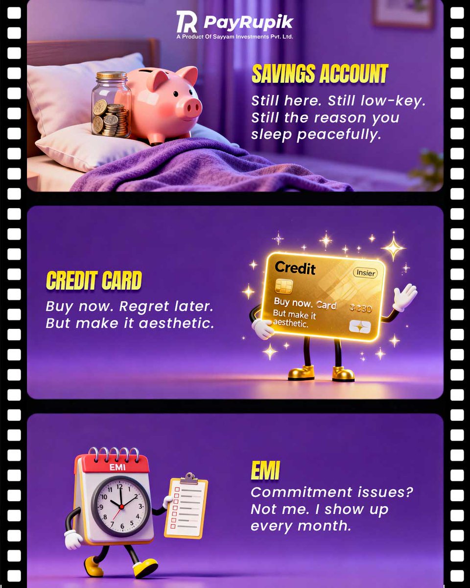 PayRupik's tweet image. If money had an account, its posts would be inflated too 💸😂
Tag your “Inflation” friend!
#funwithfinance #moneytalks #financehumor #moneysmart #financialwellness #relatablefinance #payrupik #desifinance