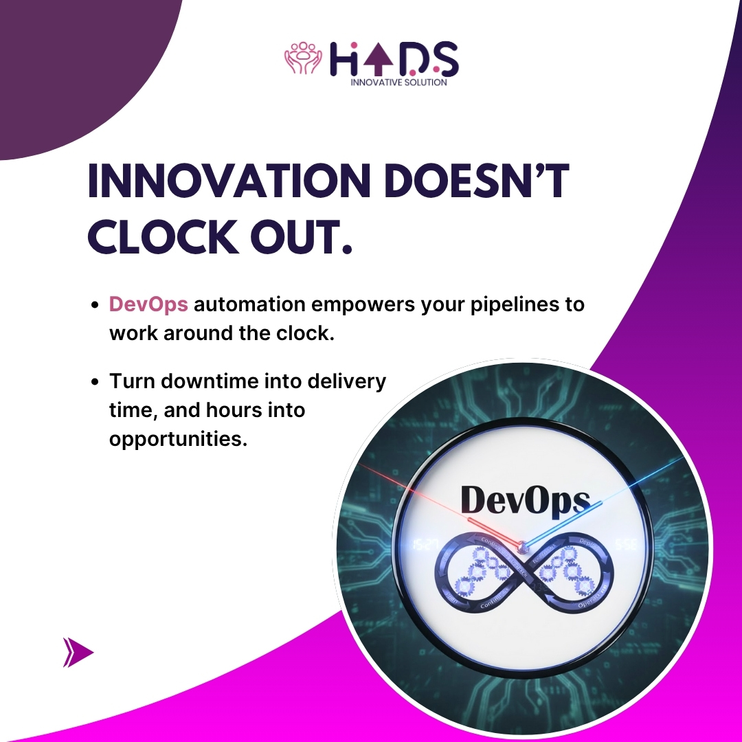 HADSTech's tweet image. While others wait for “working hours,” innovators are already deploying updates. 🚀
Stay ahead. Automate everything.

#DevOpsAutomation #HadsTechnovations #CloudEfficiency #WorkSmartBuildFast #AutomationInAction #ContinuousDelivery #AlwaysOnInnovation #SmartTechSolutions