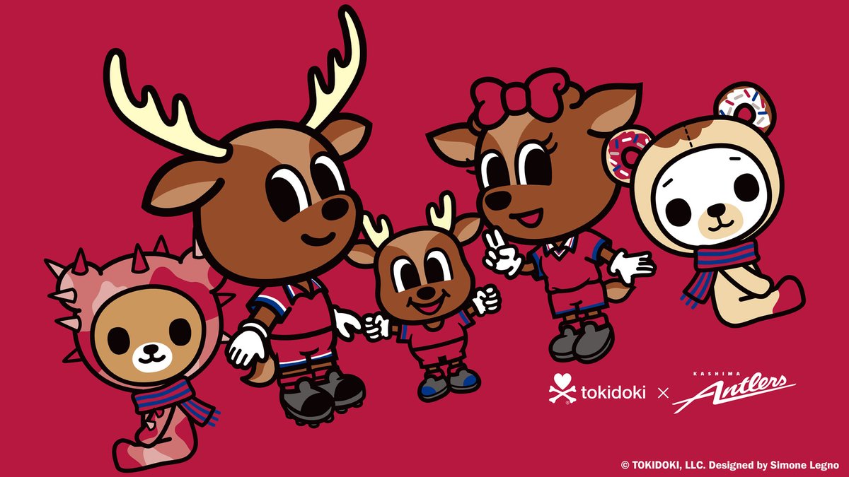 ★*☆様 鹿島アントラーズ tokidoki x Kashima Antlers Coming soon. #鹿島アントラーズ