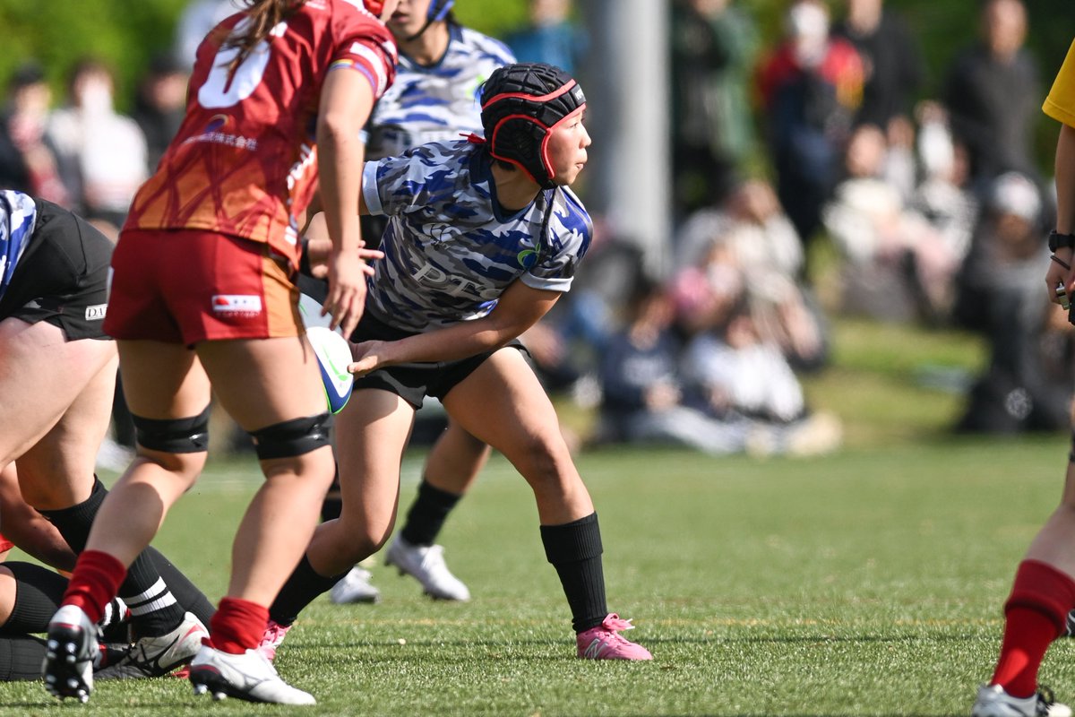 denimmaster's tweet image. 251108 第36回 #関東女子ラグビーフットボール大会
東京山九フェニックス vs Pieces より。
合同チーム #Pieces として出場した #早稲田大学ラグビー蹴球部女子部 の皆さん-1/2。
#萩田未来琉 選手
#岩淵心香 選手
#髙橋みひろ 選手
#髙橋あいり 選手