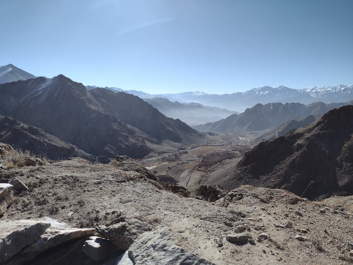 Never seen the pollution over Leh in the mornings this bad as early as 9 November. What decisions are we making about Ladakh's future?
