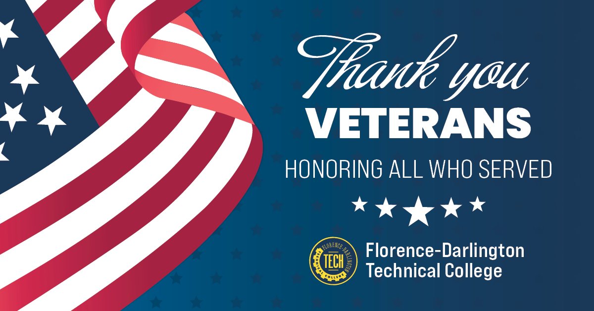 FloDar_Tech's tweet image. Honoring all who serve on Veterans&apos; Day! Thank you!
#FDTech #PeeDee #SouthCarolina