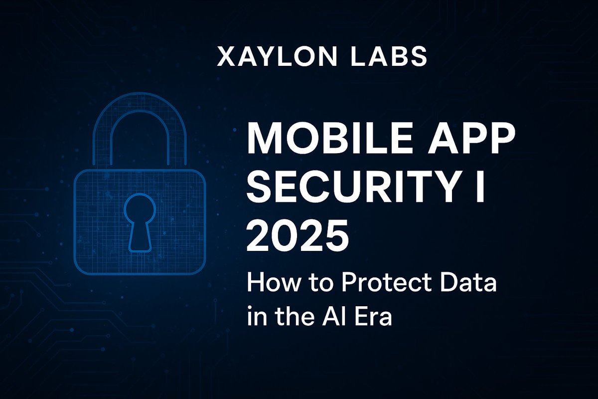 xaylon_labs's tweet image. 🔐 Mobile App Security in 2025 isn’t just a trend — it’s a necessity.

In the AI era, protecting user data means mastering encryption, compliance, and smart cybersecurity.
Read how Xaylon Labs is shaping the future of secure #AppDevelopment  🚀#MobileAppSecurity #CyberSecurity