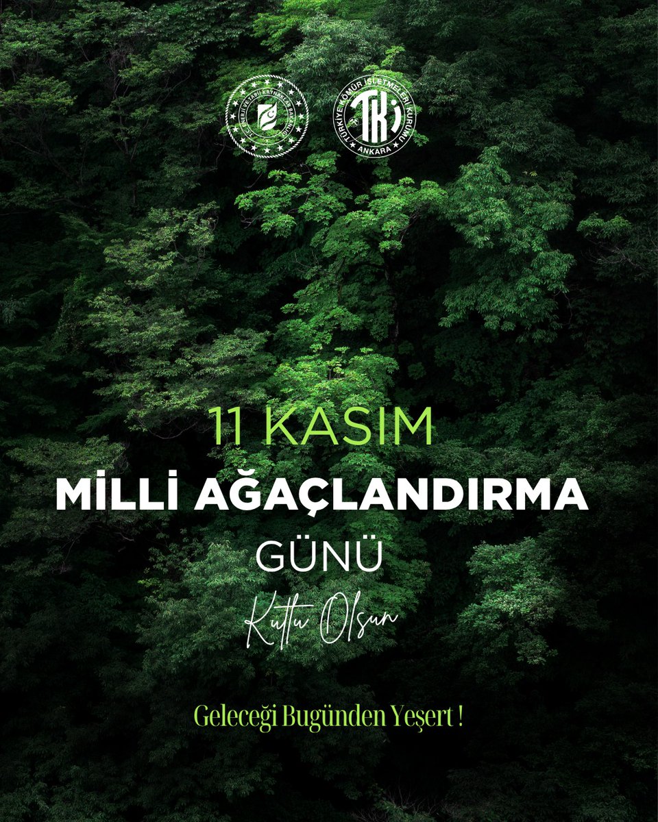 Milli Ağaçlandırma Günü kapsamında, sürdürülebilir madencilik anlayışımız doğrultusunda üretim faaliyetleri sonrasında rehabilitasyon çalışmalarını titizlikle yürütüyor, maden sahalarını yeniden doğayla buluşturuyoruz.

#TKİ