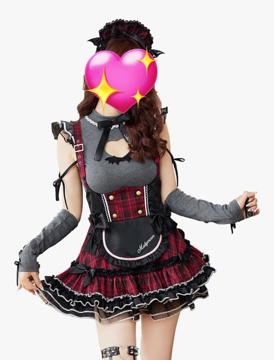 lingerie_toku's tweet photo. #新居歩美 #ドラマチックレコード
コスチューム:【Malymoon】ガーリーロックサキュバスメイド
(カラー:レッド×グレー)￥15,180
https://t.co/shvOpNGHYd https://t.co/7meNmjXA5l