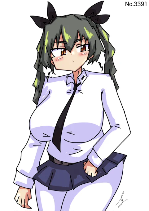 [ふ～ん…アンチョビ] #1日1ドゥーチェ