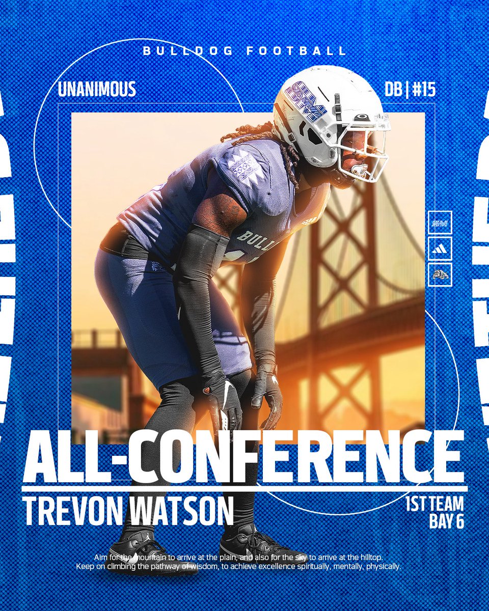 CSM_Football's tweet image. Trevon Watson. All-Conference and DOPY ❗️