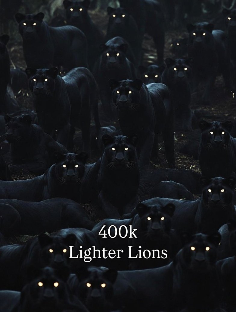 onchainmonk's tweet photo. gLighter ๐ฏ๏ธ
400k Lighter lions now
Future is onchain
Future is #NoCex
Future is Brighter โ๏ธ https://t.co/gHryY1bxIu