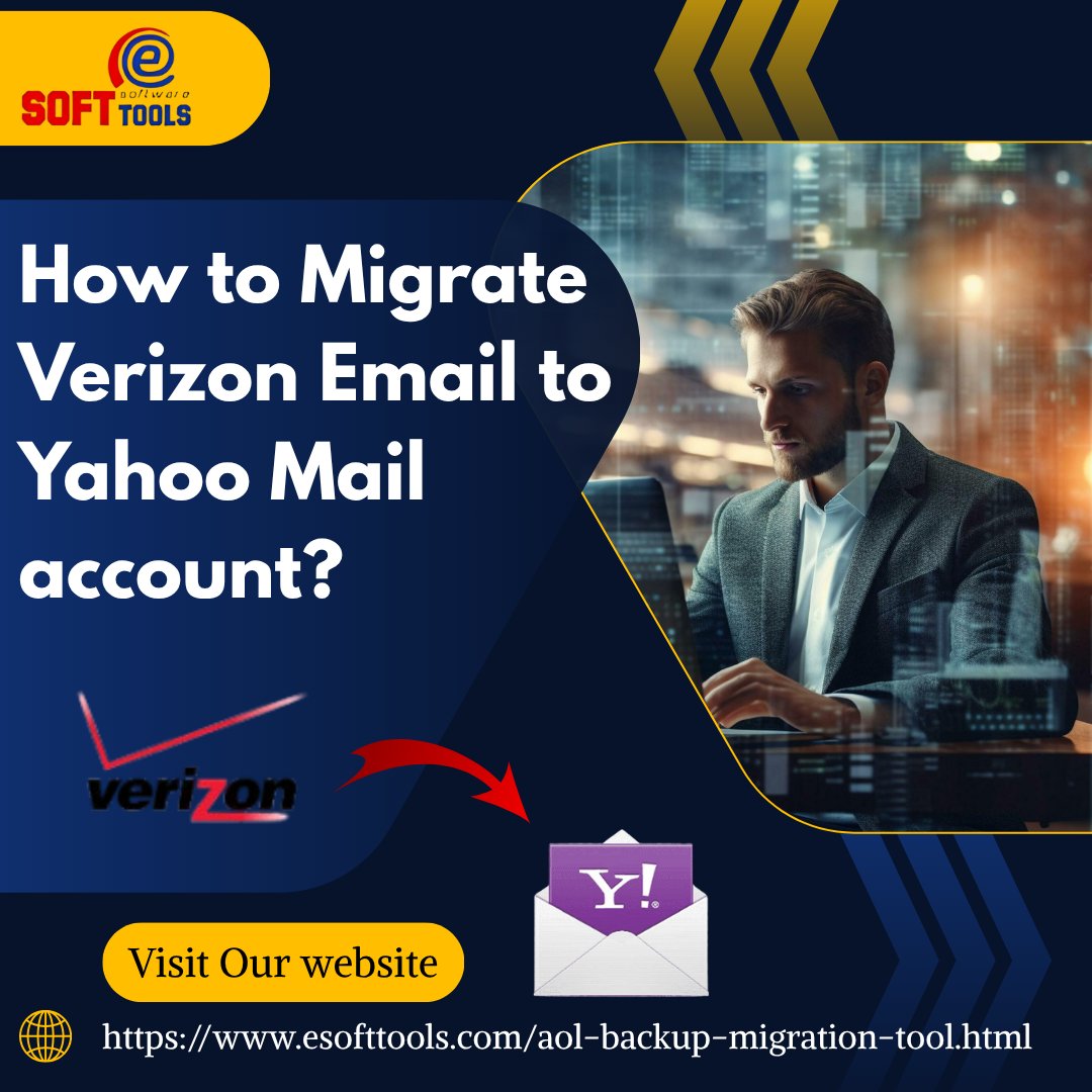 esofttools's tweet image. How to Migrate Verizon Email to Yahoo Mail account?

Transfer Verizon email to Yahoo Mail account simply with the help of eSoftTools AOL Backup and Migration tool.

Visit more:- esofttools.com/blog/migrate-v…

#AOLBackupsoftware #AOLemailsbackup #migrateAOLemails