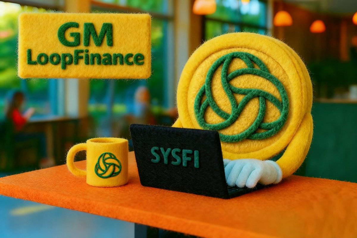 LoopFinance_Bsc's tweet image. GM, Builders.
Mechanisms never sleep — and neither does the Loop.
Start your morning with SysFi.

#LoopFinance #SysFi #Web3
