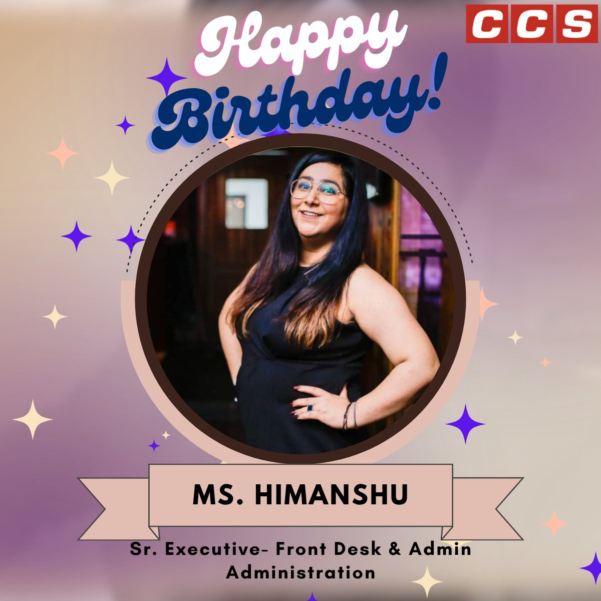 CCSComputersPL's tweet image. Happy Birthday to Himanshu!
Wishing you joy, success, and good health in the year ahead.

#HappyBirthday #TeamCCS #CelebrationTime #CCSComputers