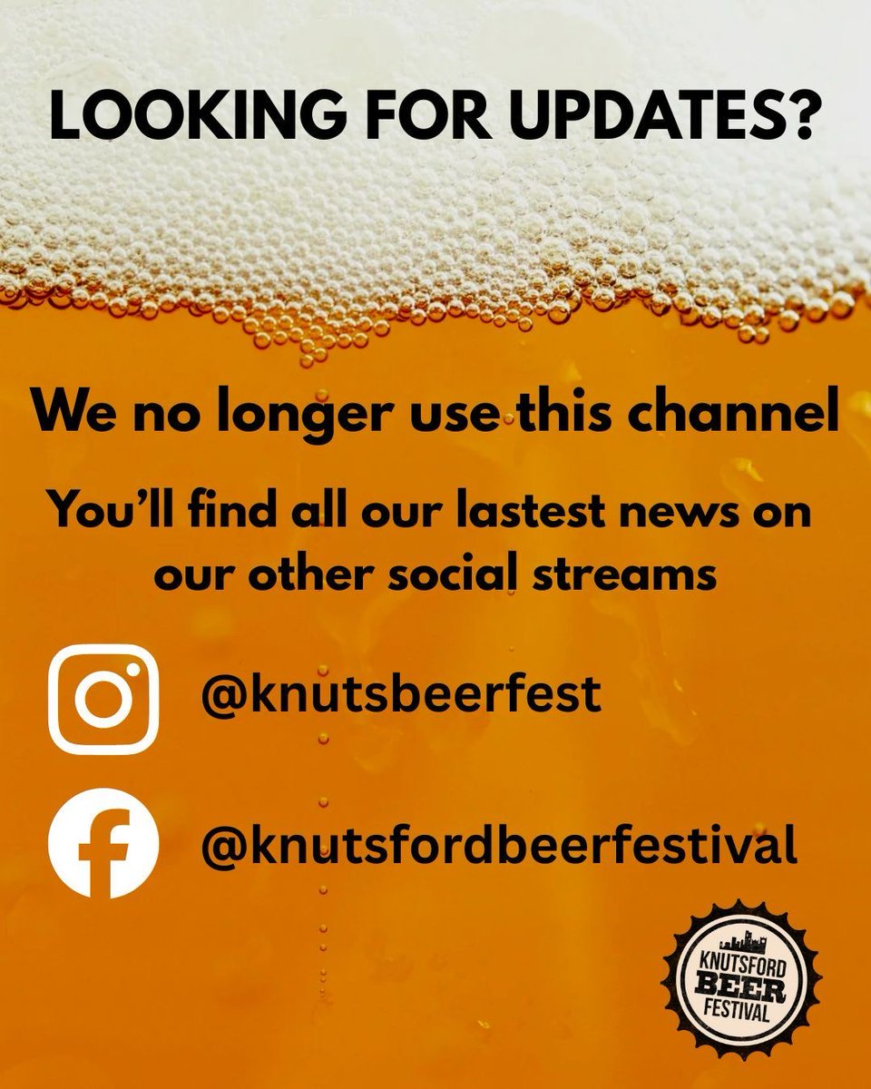Knutsford Beer Festival tweet media