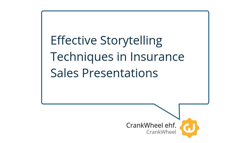 crankwheel's tweet image. Stories move us, which is why they&apos;re such a valuable tool in insurance sales.

Read more 👉 lttr.ai/Ak3Az

#Insurance #SalesStrategy #ValuableTool