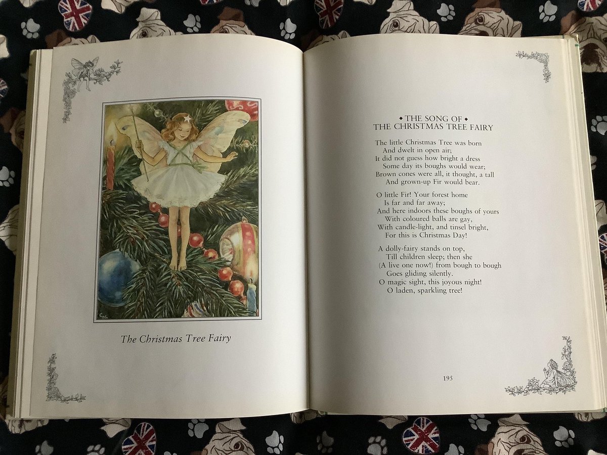 What a WONDERFUL #ChristmasGiftIdea for a #FlowerFairies Lover. watsonsvintagefinds.etsy.com/listing/184178… #VintageBooks #Fairies #Poetry #CicelyMaryBarker #1997Gift