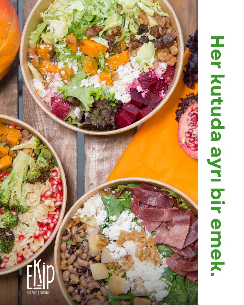 Rengarenk, taptaze, özenle hazırlanmış…
Ekip Platformu mutfağından çıkan her salata; kadın emeğiyle, doğallıkla ve sevgiyle hazırlanıyor. 

🥗 Mevsiminde sebzeler
📦 Hijyenik paketleme
💪 Kadın dayanışmasının gücü
Bu salatalar sadece doyurmaz, güçlendirir.