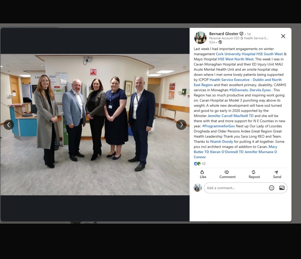 Cavan & Monaghan Hospital tweet media