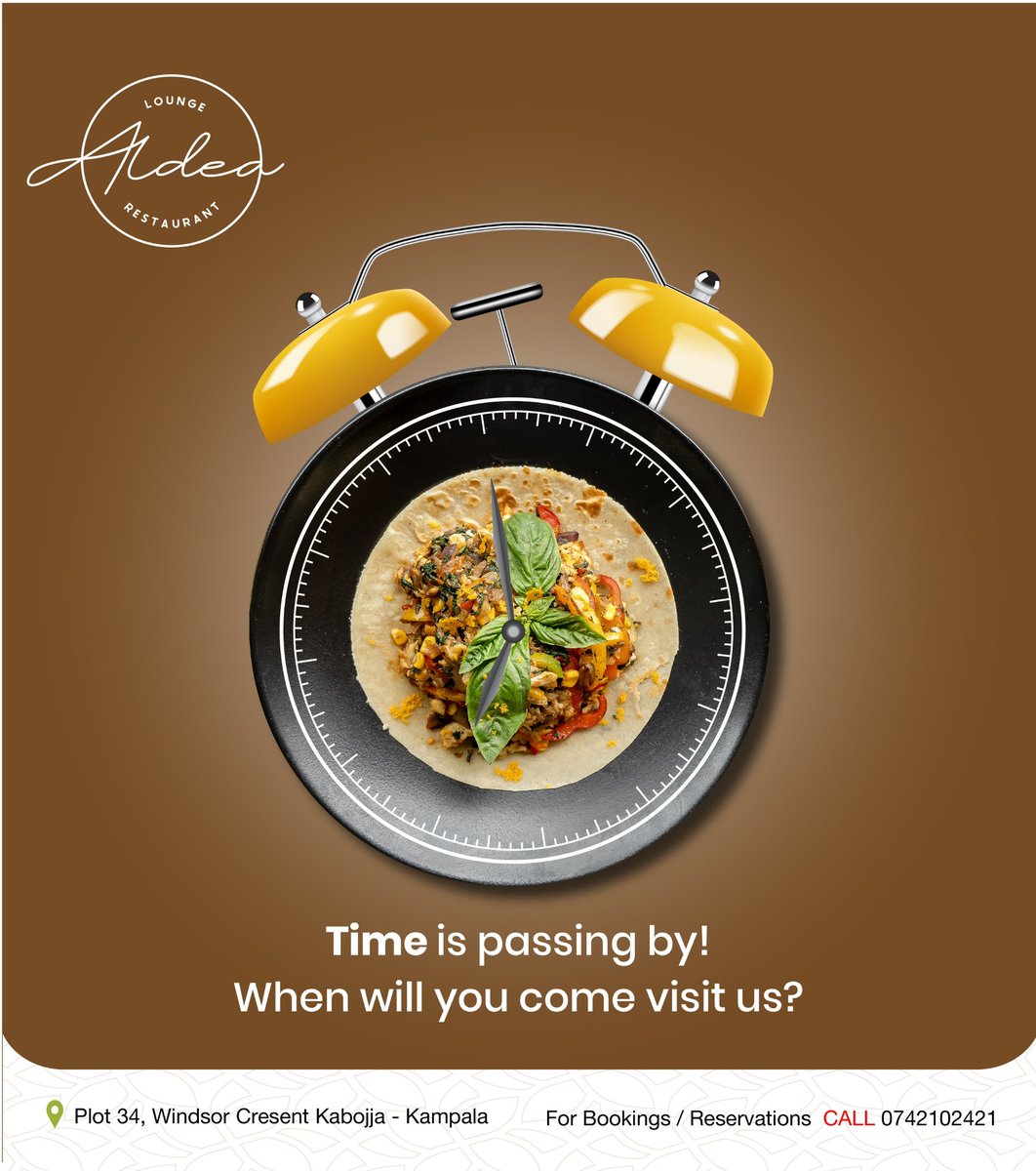 It’s meal o’clock the most important time of the day. ⏰
The kind of meal that makes your day feel right again.👌🏽