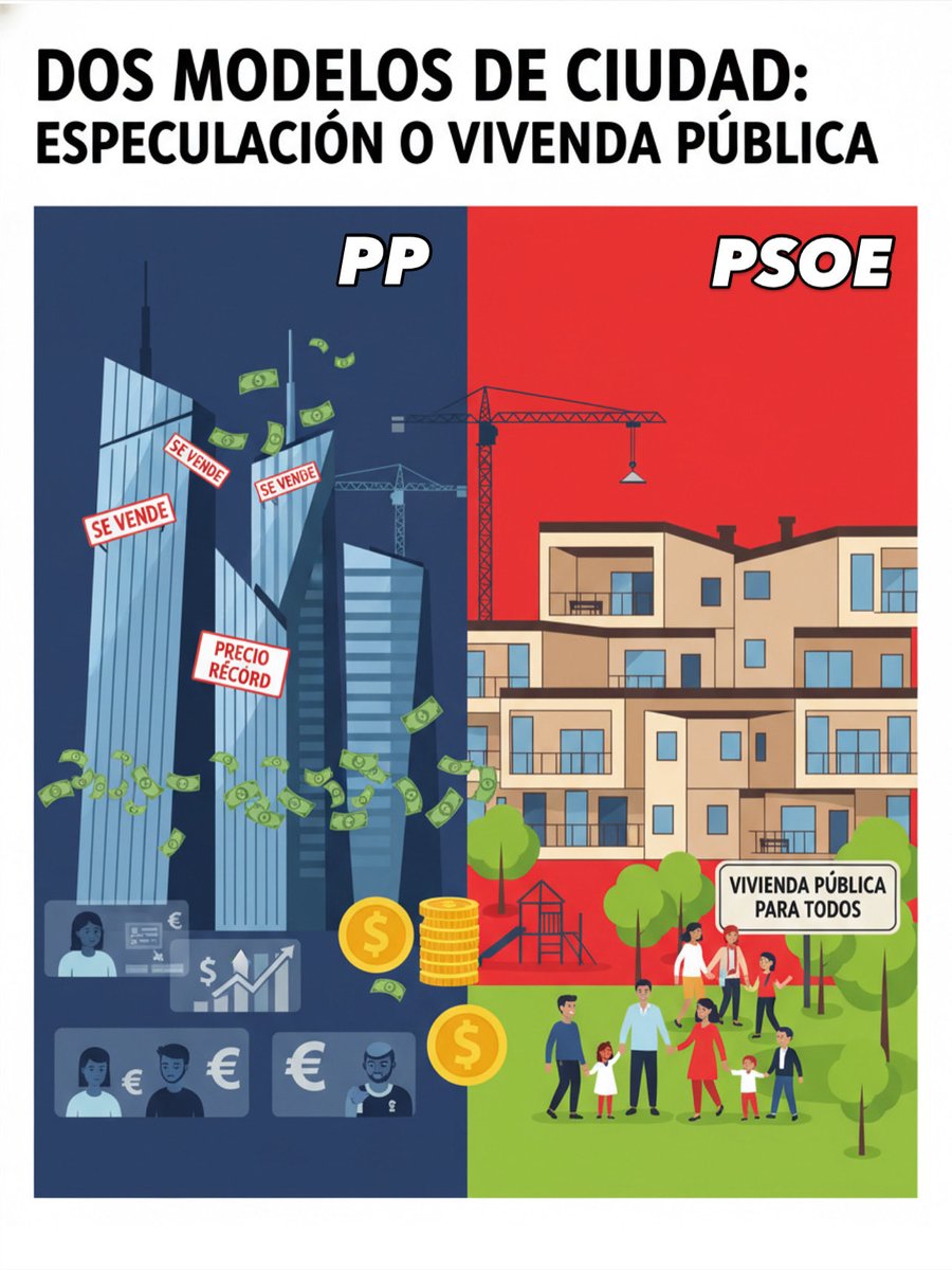 🏘️Hoy se aprueba definitivamente Valgrande

🌹Bajo el mandato socialista, el proyecto se transformó para que más de la mitad de las viviendas sean protegidas

✅Con nuestro voto, garantizamos que se construyan casi 5.000 hogares asequibles para jóvenes y familias trabajadoras 🤝