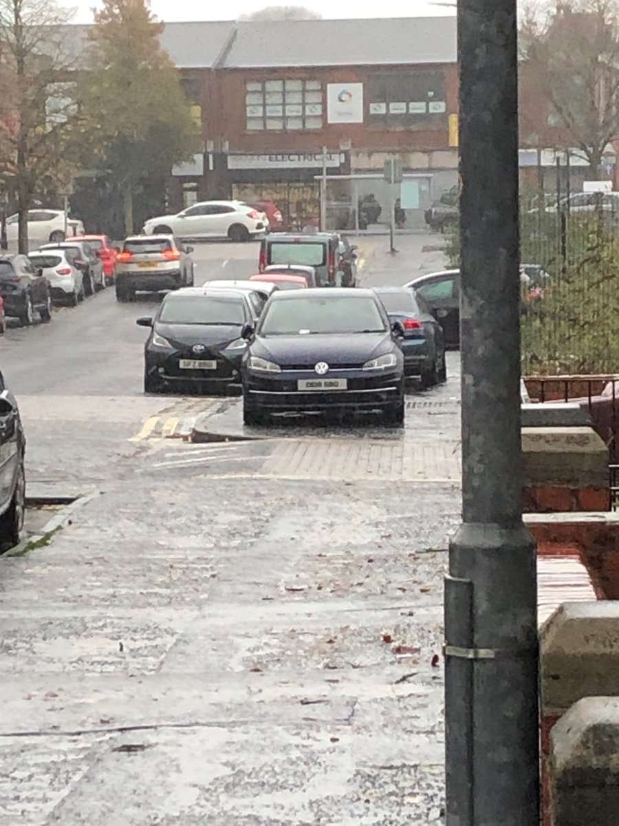 The state of pavement parking on walk into Botanic School along Agincourt avenue.

Counted 13 cars with all 4 wheels on pavement

Some pictures, including of a mother having to walk into the road to get round the cars

Unacceptable
PSNI being called 
<a href="/deptinfra/">Department for Infrastructure</a> <a href="/PSNIBelfastS/">Police South Belfast</a>