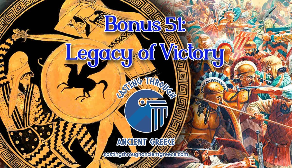 A fragile alliance faced an empire—and forged an idea: Hellenic freedom. 

Our latest Patreon bonus episode traces how the Persian Wars became sacred history, transforming memory, art, and politics into a lasting myth of courage and unity.

🎧 Listen now →bit.ly/3VnxSrq