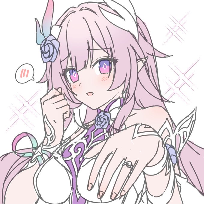 多分キュレネはこんな表情しないだろうけど、それはそれとして照れ顔も見たいよねっていうらくがき

#崩壊スターレイル 